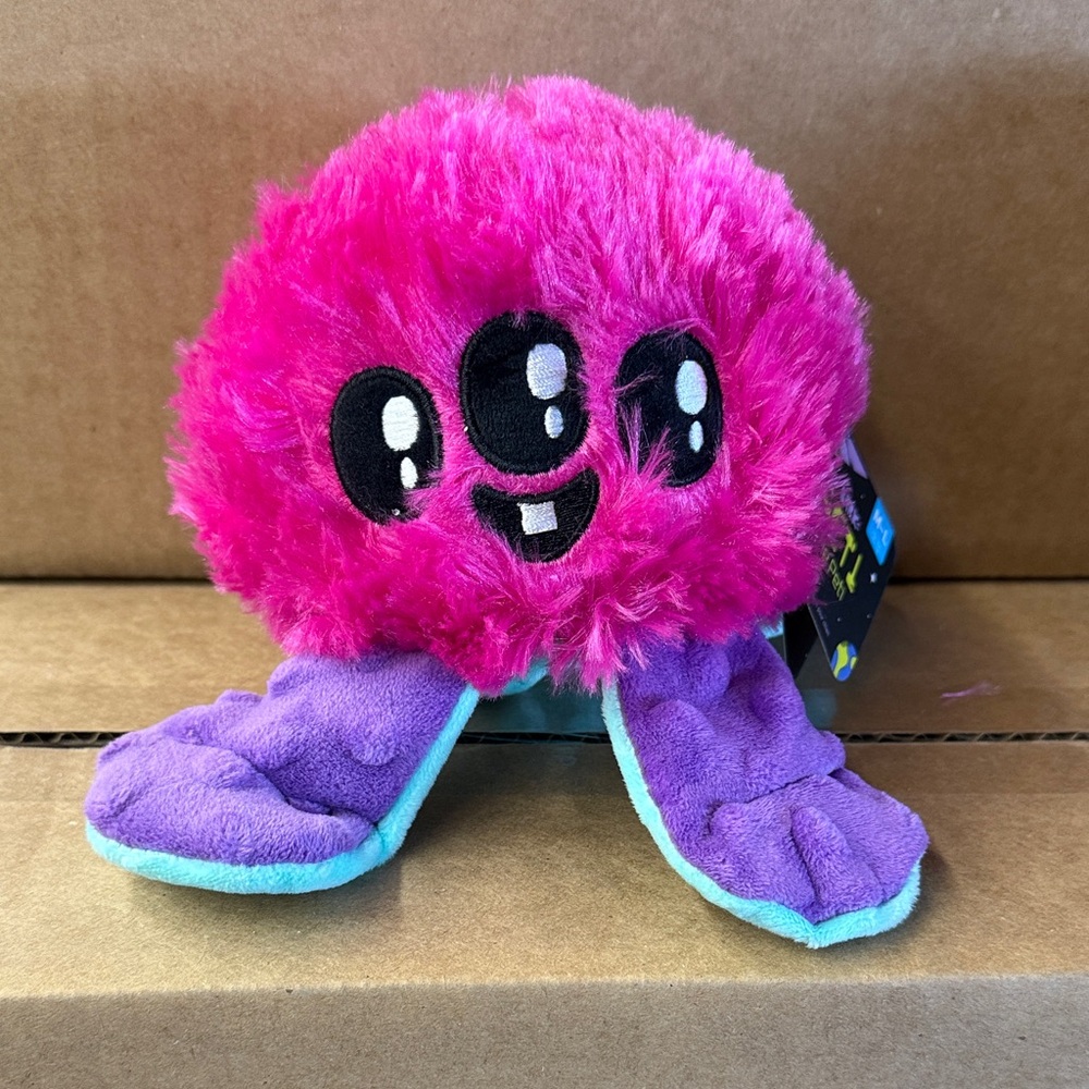 Bark SETI Plush Toy in Pink and Purple